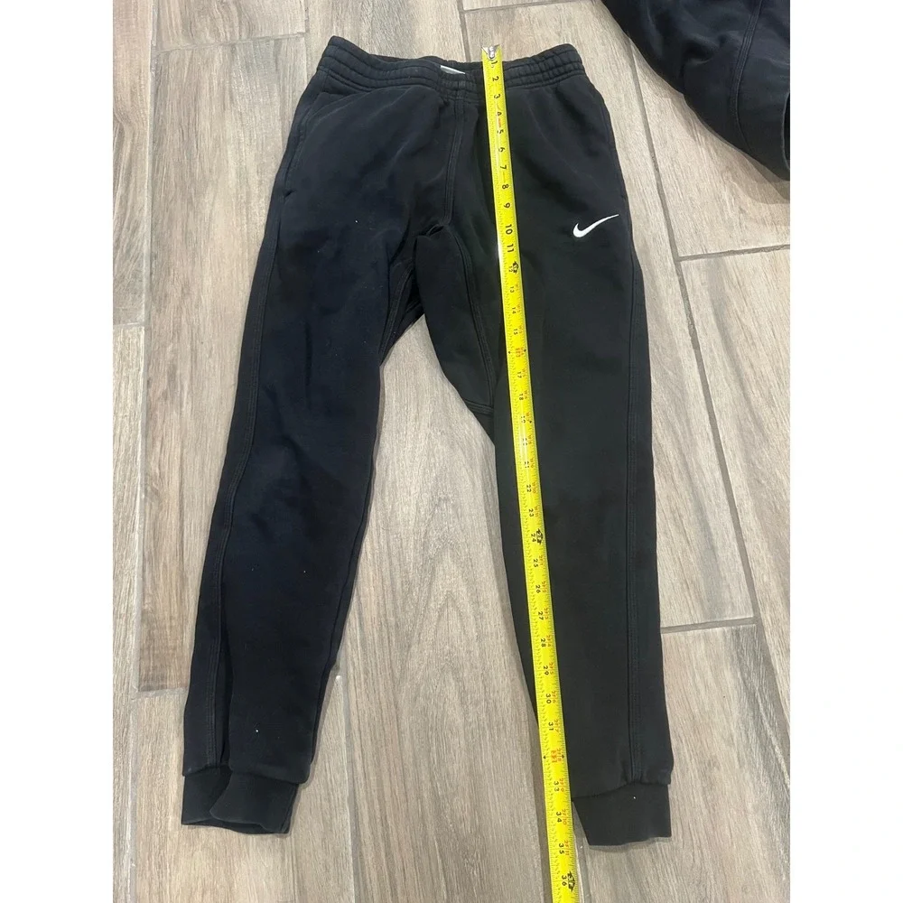 Nike Tracksuit Set Womens Hoodie Joggers Black Sz S Petite Activewear Sweatsuit